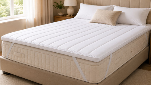 5cm 500gsm microfibre mattress - 5cm,